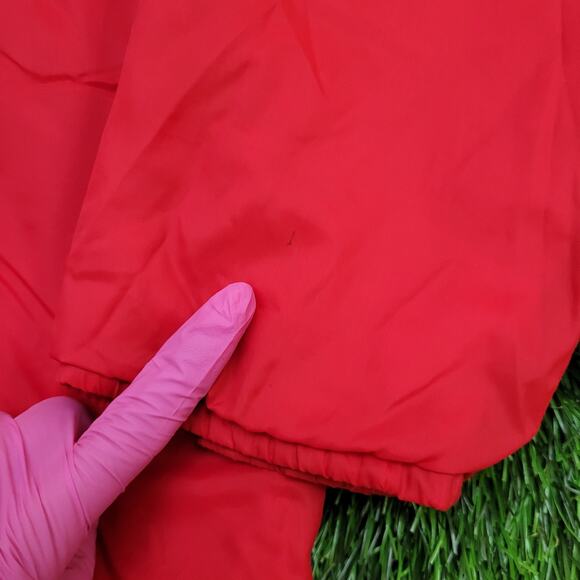 Vintage 90s University-of Nebraska Coach Jacket XL 24x28 USA - Picture 6 of 16